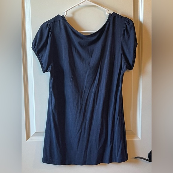 Modbe Navy Blouse - Picture 2 of 6